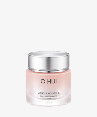Ohui Miracle Moisture Ceramide Boosting Cream In White