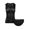 Oh!zuza Night&day Set: Tank Top & Briefs - Black In Black