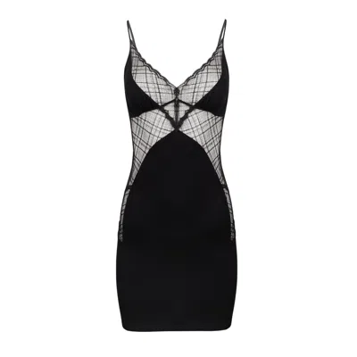 Oh!zuza Night&day Women's Black Lace Nightdress