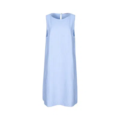 Oh!zuza Night&day Women's Echo Viscose Midi Dress With Pockets - Light Blue