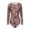 Oh!zuza Night&day Women's Neutrals / Black Leopard Print Bodysuit In Black