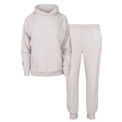 Oh!zuza Night&day Women's Neutrals Cotton Tracksuit - Beige