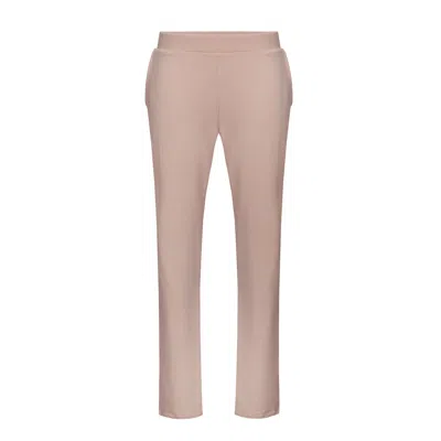 Oh!zuza Night&day Women's Neutrals Light Beige Lounge Pants With Pockets