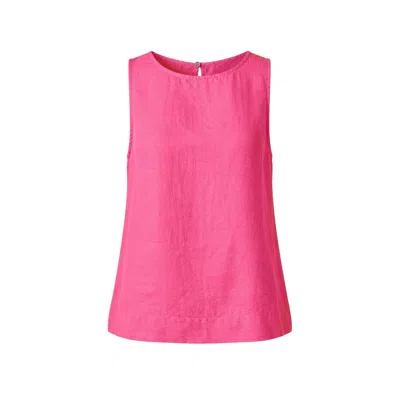 Oh!zuza Night&day Women's Pink Echo Viscose Top Wide Straps - Raspberry