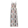 Oh!zuza Night&day Women's Pink / Purple / Blue Floral Open Back Maxi Dress In Pink/purple/blue