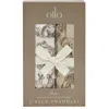 Oilo Assorted 2-pack Organic Cotton Muslin Swaddle Blankets In Bark