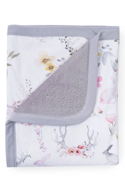 Oilo Fawn Cuddle Blanket In Purple