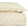 Oilo Organic Cotton Muslin Quilt & Sham Set In Ducks