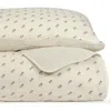 Oilo Organic Cotton Muslin Quilt & Sham Set In Mushrooms