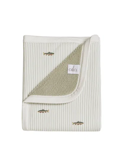 Oilo Studio Boys' Blanket - Baby In Trout