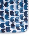 Oilo Studio Elephant Jersey Standard Crib Sheet In Indigo