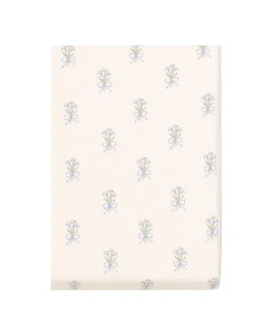Oilo Studio Girls' Crib Sheet - Baby In Metallic