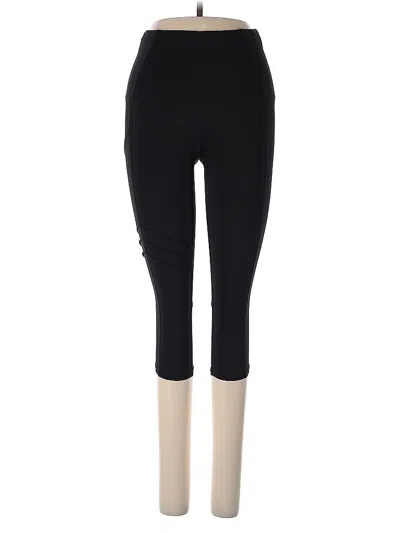 Pre-owned Oiselle Active Pants In Black