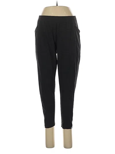 Pre-owned Oiselle Active Pants In Black