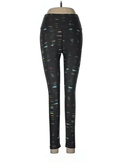 Pre-owned Oiselle Active Pants In Black