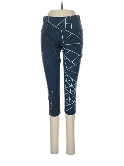 Pre-owned Oiselle Active Pants In Blue