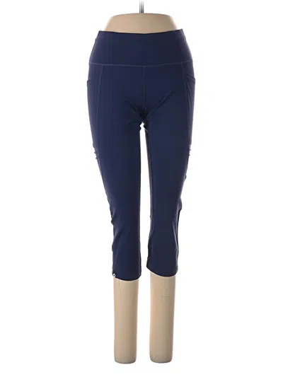 Pre-owned Oiselle Active Pants In Blue