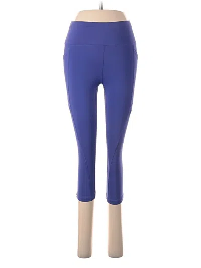 Pre-owned Oiselle Active Pants In Blue