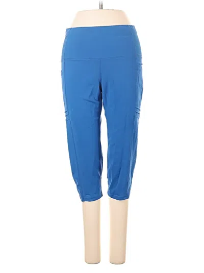 Pre-owned Oiselle Active Pants In Blue