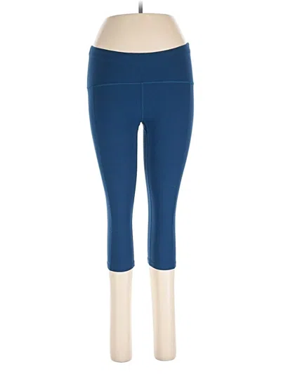 Pre-owned Oiselle Active Pants In Blue