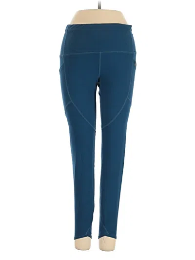 Pre-owned Oiselle Active Pants In Blue