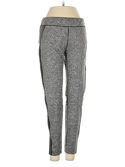 Pre-owned Oiselle Active Pants In Gray
