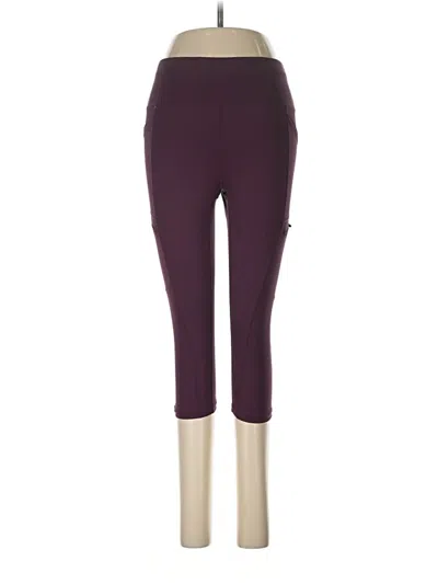 Pre-owned Oiselle Active Pants In Purple