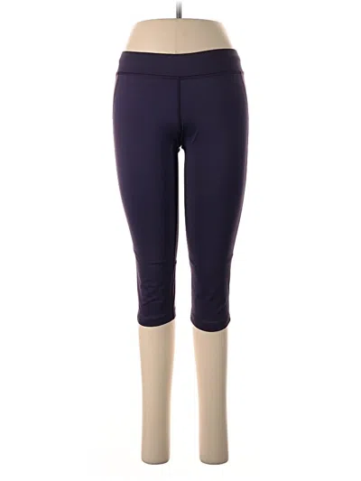 Pre-owned Oiselle Active Pants In Purple