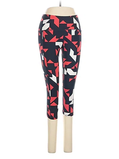 Pre-owned Oiselle Active Pants In Red