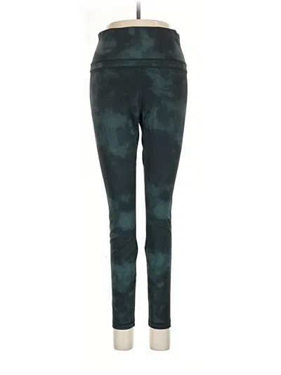Pre-owned Oiselle Active Pants In Teal