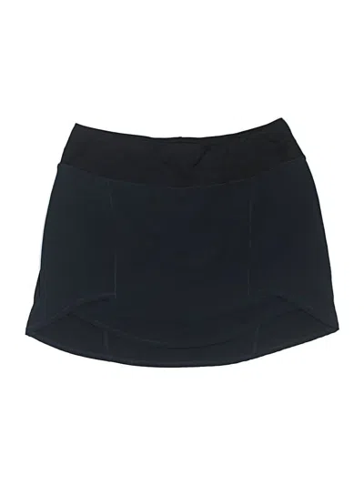 Pre-owned Oiselle Active Skort In Black