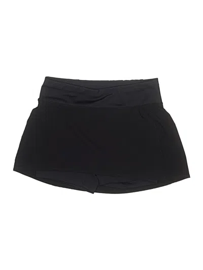 Pre-owned Oiselle Active Skort In Black