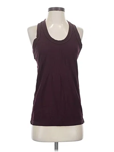 Pre-owned Oiselle Active Tank Top In Burgundy