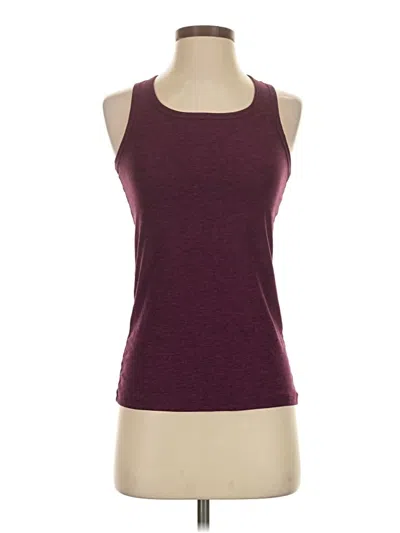 Pre-owned Oiselle Active Tank Top In Burgundy