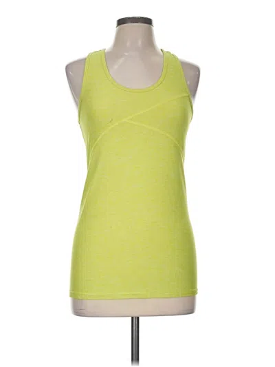 Pre-owned Oiselle Active Tank Top In Green