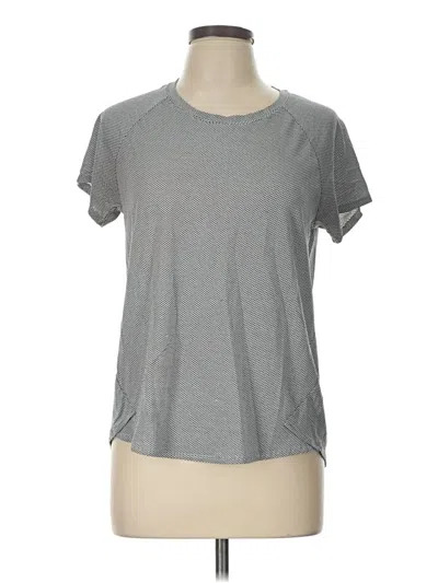 Pre-owned Oiselle Active T-shirt In Gray