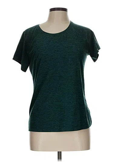 Pre-owned Oiselle Active T-shirt In Green