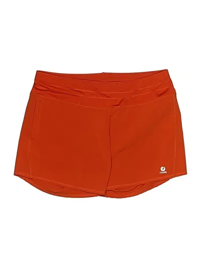 Pre-owned Oiselle Athletic Shorts In Orange