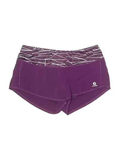 Pre-owned Oiselle Athletic Shorts In Purple