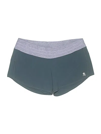Pre-owned Oiselle Athletic Shorts In Teal
