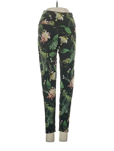 Pre-owned Oiselle Casual Pants In Green