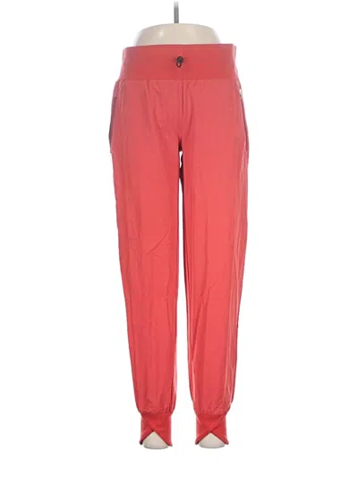 Pre-owned Oiselle Casual Pants In Red