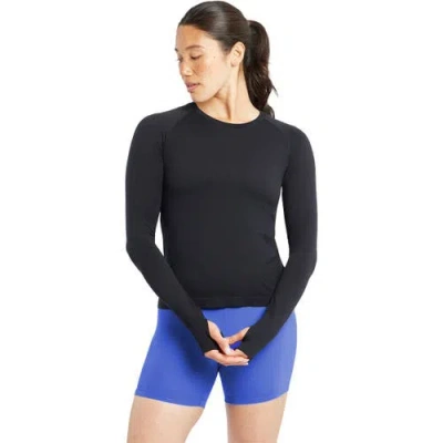 Oiselle Float Long-sleeve Shirt In Black