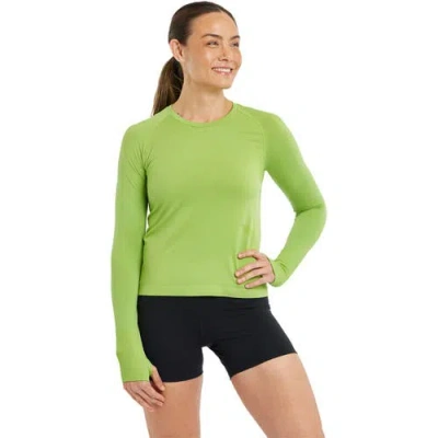 Oiselle Float Long-sleeve Shirt In Green