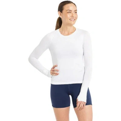Oiselle Float Long-sleeve Shirt In White