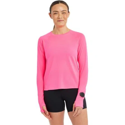Oiselle Flyout Long-sleeve Shirt In Multi