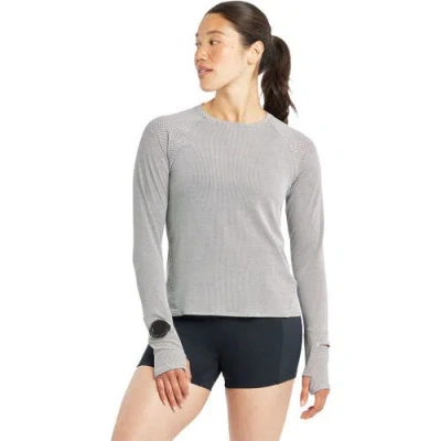 Oiselle Flyout Long-sleeve Shirt In Multi