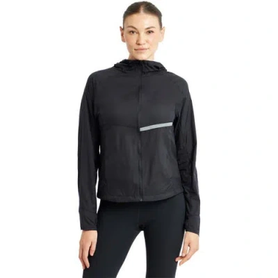 Oiselle Reflective Vim Jacket In Black