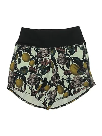 Pre-owned Oiselle Shorts In Green