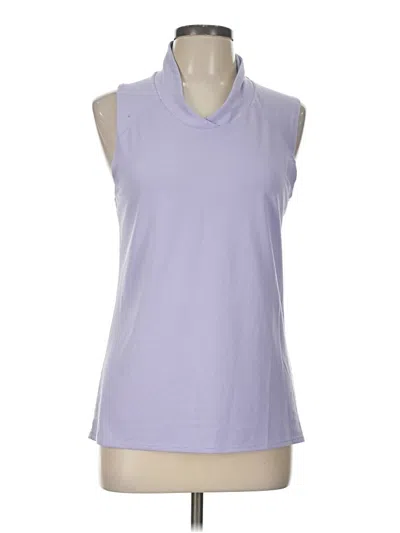 Pre-owned Oiselle Sleeveless T-shirt In Purple